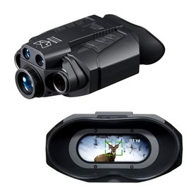 Nightfox Vulpes l Lunettes de Vision Nocturne Numériques l Télémètre Laser Intégré l Capteur FHD 1080p l Enregistrement Vidéo &