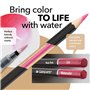 Castle Art Supplies Set de Crayons Aquarellables « Portraits » | 24 Couleurs Intenses | Dessinez et Peignez à la Fois | Pour Art