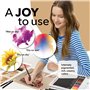 Castle Art Supplies Set de Crayons Aquarellables « Portraits » | 24 Couleurs Intenses | Dessinez et Peignez à la Fois | Pour Art