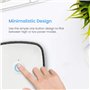 Pro Breeze® Purificateur d'air pour la maison, 4 en 1 avec pré-filtre HEPA et charbon actif avec générateur d'ions négatifs. Pur