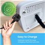 Pro Breeze Déshumidificateur mini rechargeable sans fil pour absorber l'humidité dans les petits espaces pour armoires, armoires