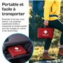 Active Era Trousse de Premiers Secours 320 Pièces – Kit De Survie Complet avec 2 Packs de Froid Instantané, Couverture de Survie