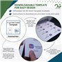 OfficeGear Lot de 25 feuilles de 525 étiquettes de prix pour codes-barres A4 120 g/m² - 38 x 70 mm - Carte micro-perforée non ad