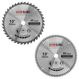 Lames de scie circulaire Saxton TCT pour bois
