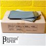 BRITISHPAPER Lot de 50 sacs postaux gris avec fermeture autocollante pour colis - 5 tailles et 10 de chaque petit au XL - Assort