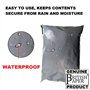 BRITISHPAPER Lot de 50 sacs postaux en polyéthylène gris avec fermeture autocollante - 5 tailles M à XXX L