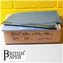 BRITISHPAPER Lot de 50 sacs postaux en polyéthylène gris avec fermeture autocollante - 5 tailles M à XXX L
