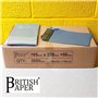 BRITISHPAPER Lot de 100 sacs postaux gris avec fermeture autocollante - 4 tailles S à L - Assortiment de sacs d'expédition, sac 