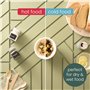 HAAGO - 50 Bols en Canne à Sucre, Bols en Papier Solide - Bols de Fête Compostable à la Maison, Biodégradables, Bols Jetables po