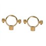 TC Lot de 10 colliers de serrage M10 en laiton massif 22 mm