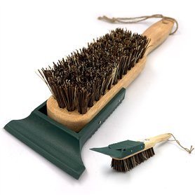 Brosse à bottes avec grattoir - Brosse à chaussures de 33