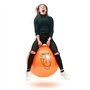 CKB Ltd Grande trémie géante rétro pour adultes – Gonflable avec pompe à pied pouvant supporter jusqu'à 100 kg – Taille XL 75 cm