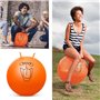 CKB Ltd Grande trémie géante rétro pour adultes – Gonflable avec pompe à pied pouvant supporter jusqu'à 100 kg – Taille XL 75 cm