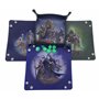 Lot de 4 plateaux à dés DnD de personnages fantastiques – Plateau à dés pliable – Plateaux à dés D&D – Plateau à dés Donjons et 