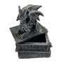 G&H Decor - Boîte à bijoux Dragon de 21 cm - Statue de dragon avec compartiment secret - Figurine fantaisie - Boîte à bijoux got