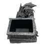 G&H Decor - Boîte à bijoux Dragon de 21 cm - Statue de dragon avec compartiment secret - Figurine fantaisie - Boîte à bijoux got