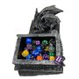 G&H Decor - Boîte à bijoux Dragon de 21 cm - Statue de dragon avec compartiment secret - Figurine fantaisie - Boîte à bijoux got