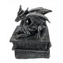G&H Decor - Boîte à bijoux Dragon de 21 cm - Statue de dragon avec compartiment secret - Figurine fantaisie - Boîte à bijoux got