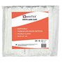 Omnitex Lot de 100 charlottes blanches de qualité supérieure Filets pour cheveux en maille hygiéniques jetables Charlottes à cli