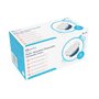 Omnitex Lot de 20 doublures de chaise percée à très haute absorption 2500 ml avec tampon de conversion en gel 80 % granulés SAP 