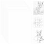 BELLE VOUS Papier Calque A4 Translucide (Lot de 100) - Feuilles de Papier Velin - pour Impression