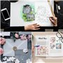 BELLE VOUS Papier Calque A4 Translucide (Lot de 100) - Feuilles de Papier Velin - pour Impression, Dessin, Graphisme, Croquis d’