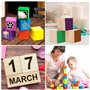 Belle Vous Cube en Bois (Lot de 20) - Petits Cubes en Bois Brut 5 x 5 x 5 cm - Cubes Bois de Pin Naturel - Cube Bois Bricolage, 