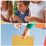Belle Vous Lot de 24 Papier Doré Cartonné A4 250g/m² -Papier Or pour Projets de Scrapbooking et Emballage - Carton Rigide pour C