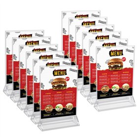 Kurtzy Porte Visuel A5 (Lot de 12) - L16 x H24