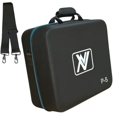 Q-View NV Étui de transport pour PS5 Disc et Digital Edition avec compartiments bandoulière pour manette
