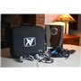 Q-View NV Étui de transport pour PS5 Disc et Digital Edition avec compartiments bandoulière pour manette, casque, câbles et jeux