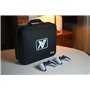 Q-View NV Étui de transport pour PS5 Disc et Digital Edition avec compartiments bandoulière pour manette, casque, câbles et jeux