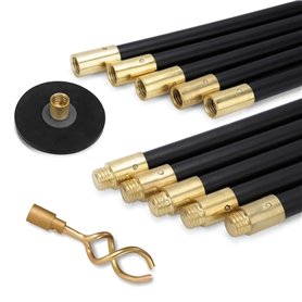 Tiges de vidange flexibles pour vidange extérieure – 12 pièces/9