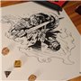 Dungeons & Dragons FaNaTtik Lithograph 7-Set 36 x 28 cm Posters Wallscrolls