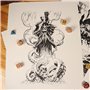 Dungeons & Dragons FaNaTtik Lithograph 7-Set 36 x 28 cm Posters Wallscrolls