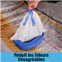 Bassin de lit urinoir très résistant avec 25 coussinets et doublures super absorbants - Pour l'hôpital ou la maison pour les per