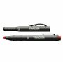 Tracer Marqueur de construction rouge sans obstruction avec étui de chantier (marqueur polyvalent parfait pour les surfaces bril