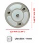 Marvix Lumière LED 12 V 24 V à intensité variable jour nuit interrupteur tactile 100 mm spot caravane bateau