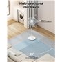 MYCARBON Moteur DC Ventilateur sur Pied Ultra Silencieux 20dB Hauteur Réglable 130cm/100cm/70cm avec Télécommande 3744m³/h Oscil