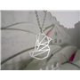 Collier Origami & Bijou géométrique en Argent - Collier plaqué Argent Sterling 925 & Colliers Renard