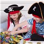 THE TWIDDLERS 300 Trésors Pirates (150 Diamants & 150 Pièces Or) - Coffre au Trésor, Jouets Anniversaire, Cadeaux Invités, Poche