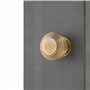 Infinity Decor Bouton de placard en laiton vieilli style vintage ruche 40 mm – Bouton intérieur en laiton massif idéal pour meub