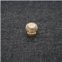 Infinity Decor Bouton de placard en laiton vieilli style vintage ruche 40 mm – Bouton intérieur en laiton massif idéal pour meub