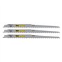 3 x SabreCut SCRS1617K_3 300 mm 3 TPI S1617K Lames de scie sabre à coupe très rapide compatibles avec Bosch Dewalt Makita et bie