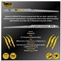 3 x SabreCut SCRS1617K_3 300 mm 3 TPI S1617K Lames de scie sabre à coupe très rapide compatibles avec Bosch Dewalt Makita et bie