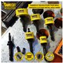SabreCut HSM025 Kit de scie cloche haute performance pour tôle d'acier à paroi mince 25 mm avec corps en acier et mandrin en cob