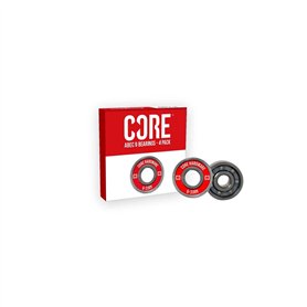 CORE ABEC 9 Lot de 4 roulements à billes pour skateboard