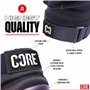 Core Genouillères pour skateboard, scooter, BMX et patinage à roulettes, équipement de protection professionnel adapté pour les 