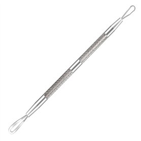 YNR Extracteur de points noirs et d'acné avec aiguille double outil utilisé pour enlever les points noirs et boutons du visage