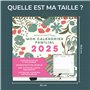 Boxclever Press ‘Mon Calendrier Familial’. Calendriers muraux à 6 colonnes. Calendrier 2025 mural de jan - déc 25. Calendrier fa
